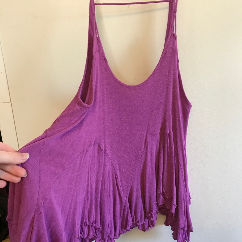 Free people lilac shirt